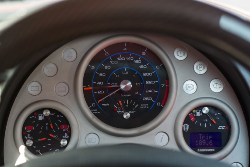 The Chronograph Instrument Cluster – installed in a customer vehicle